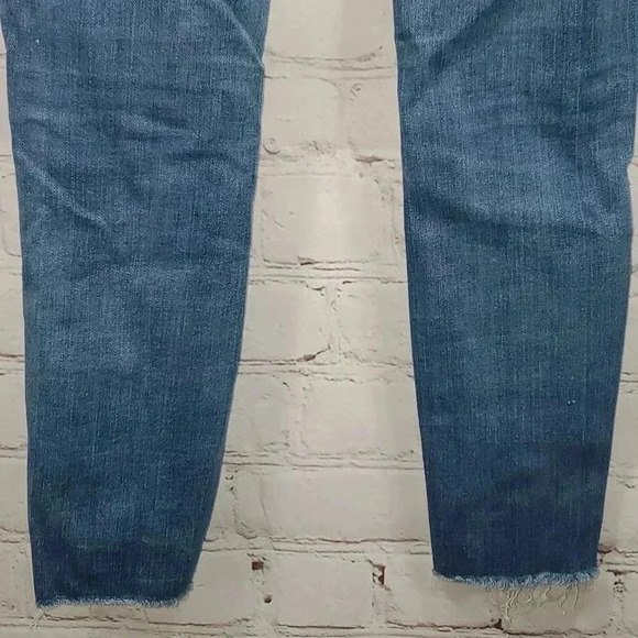 Madewell Skinny Skinny Distressed Jeans Womens Size 27 - Picture 7 of 15